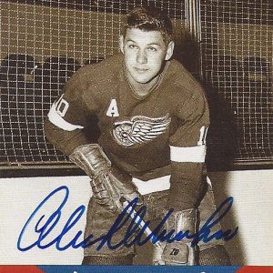 Alex DELVECCHIO Signed 1990/91 Pro Set Card #658