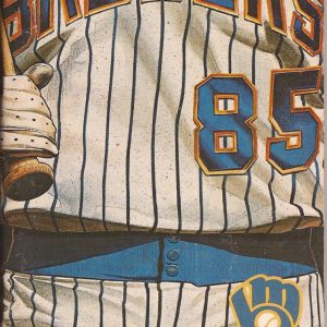 MILWAUKEE BREWERS MLB BASEBALL 1985 MEDIA GUIDE VINTAGE GREAT COLOR RARE