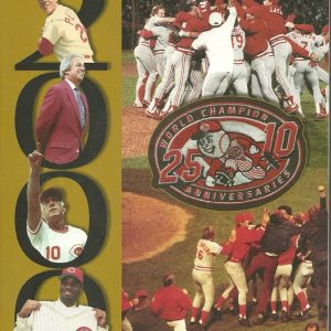 CINCINNATI REDS MLB BASEBALL 2000 MEDIA GUIDE VINTAGE GREAT COLOR AUTHENTIC