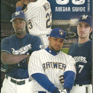 MILWAUKEE BREWERS MLB BASEBALL 2006 MEDIA GUIDE VINTAGE GREAT COLOR AUTHENTIC