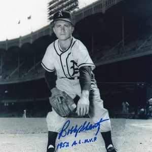 BOBBY  SHANTZ  PHILADELPHIA A'S 1952 A.L. MVP SIGNED