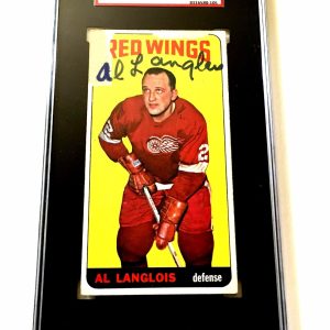 AL LANGLOIS SIGNED 1964/65 TOPPS CARD #13 SGC AUTHENTICATED