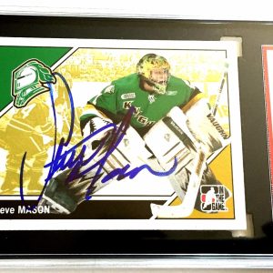 STEVE MASON SIGNED 2007/08 HEROES AND PROSPECTS CARD #80 SGC AUTHENTICATED