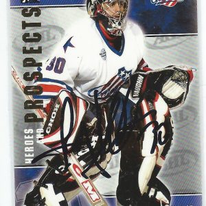 Ryan Miller Signed 2004/05 Heroes and Prospects Card #38
