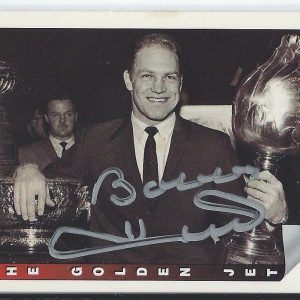 Bobby Hull Signed 1991/92 Ultimate Original Six Card #92