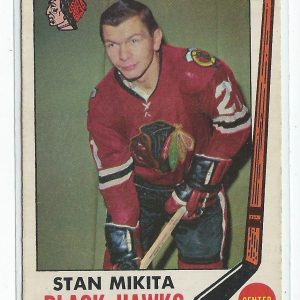Stan Mikita 1969/70 O-PEE-CHEE Chicago Black Hawks Card #76
