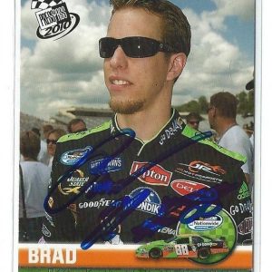 Brad Keselowski Signed 2010 Press Pass NASCAR Card #40