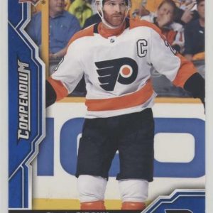 Philadelphia Flyers 2018-19 Upper Deck Compendium Blue Parallel Card Team Set