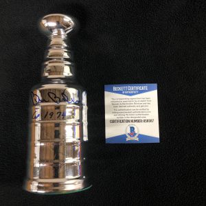 Bill Barber Signed Mini 8" Stanley Cup Philadelphia Flyers Beckett COA