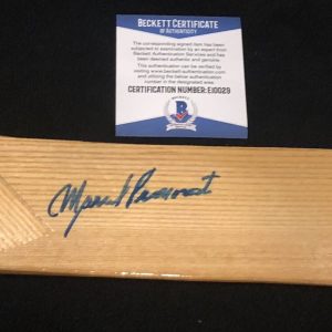 Marcel Pronovost Signed Detroit Red Wings Northland Stick Beckett COA