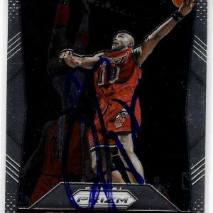 Tim Hardaway Signed 2015/16 Panini Prizm Card #252