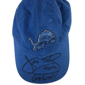 Jim Schwartz Signed Detroit Lions Hat NWOT Philadelphia Eagles Super Bowl