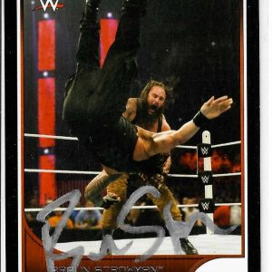 Braun Strowman Signed 2016 Topps WWE Raw Card #82