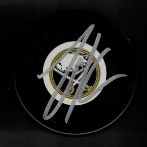 Zack Kassian Signed Buffalo Sabres 2010's Logo Puck