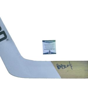 Ray Emery Signed Sher-Wood Goalie Stick Beckett COA Blackhawks Flyers Senators