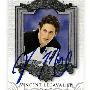 Vincent Lecavalier Signed 2003/04 Upper Deck Classic Portraits Card #87