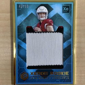 JOSH ROSEN ARIZONA CARDINALS 2018 XENON PATCH 42/50 CARD #X-JR