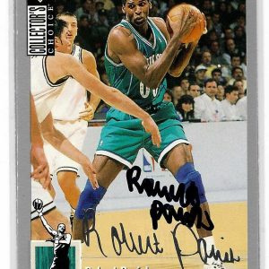 Robert Parish Signed 1994/95 Upper Deck Collectors Choice Card #248