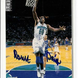 Robert Parish Signed 1995/96 Upper Deck Collectors Choice Card #15