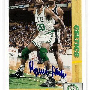Robert Parish Signed 1991/92 Upper Deck Card #163