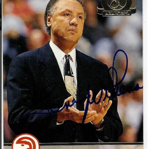 Lenny Wilkens Signed 1993/94 NBA Hoops Card #230