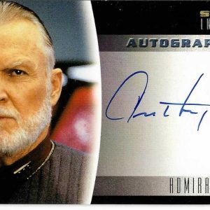 Anthony Zerbe As Admiral Dougherty Star Trek Insurrection Autograph Card A-10