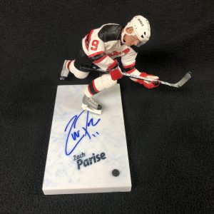 Zach Parise Signed New Jersey Devils McFarlane Figure