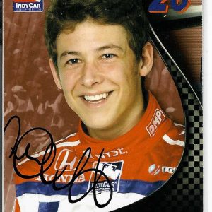 Marco Andretti Signed 2007 Rittenhouse IRL Rookie Card #19