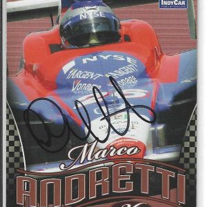 Marco Andretti Signed 2007 Rittenhouse IRL Rookie Card #20