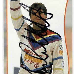 Michael Andretti Signed 1992 Indy Car World Series Card #46