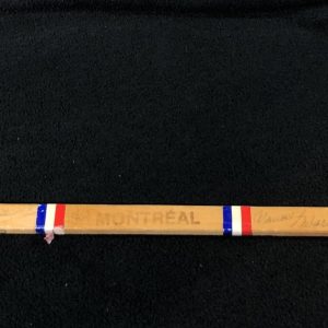 Montreal Canadiens Vintage Mini Stick Signed By 10 Legends & HOF'ers JSA LOA COA