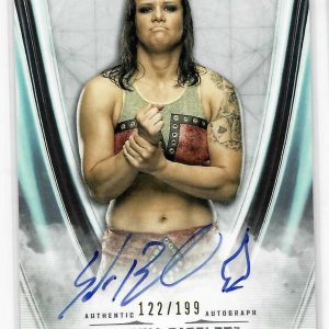 Shayna Baszler 2020 Topps Undisputed WWE NXT Autograph Card A-4HW 122/199