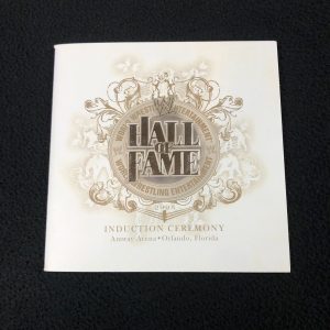 WWE HOF Class Of 2008 Program Completely Signed By 5 JSA LOA COA WWF