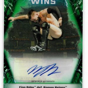 Finn Balor 2020 Topps WWE Chrome Authentic Autograph Green Card SWA-FB 57/99