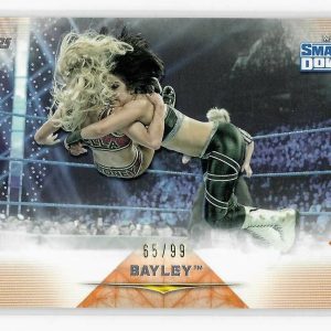 Bayley 2020 Topps Undisputed Smack Down Orange Card #27 65/99