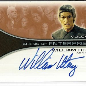William Utay As Vanik Star Trek Enterprise Authentic Autograph Card AA10