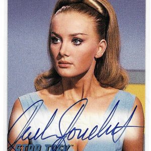Barbara Bouchet 1997 Sky Box Star Trek TOS Autograph Series Card A54