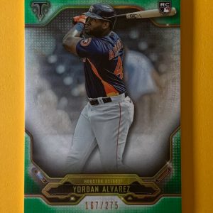 2020 TOPPS TRIPLE THREADS JOSE ALTUVE EMERALD BASE PARALLEL /275 #39 ASTROS
