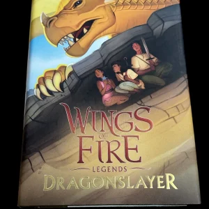 Tui T. Sutherland Wings of Fire Legends Dragonslayer Signed 1st Autograph Book