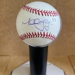 TREVOR LARNACH TWINS SIGNED AUTOGRAPHED M.L. BASEBALL BECKETT AUTH