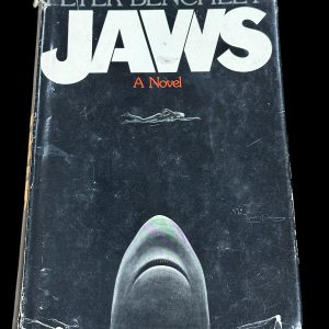 Peter Benchley Jaws 1974 Rare Signed Autograph 1st Edition Hardcover Book P31