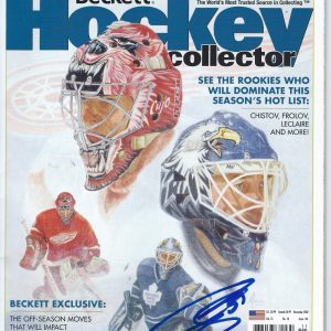 Curtis JOSEPH Signed BECKETT Hockey Magazine RED WINGS MAPLE LEAFS