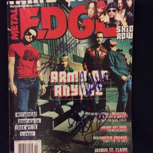 Army Of Anyone Signed Edge Magazine