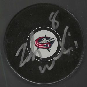 Zach Werenski Signed Columbus Blue Jackets Puck