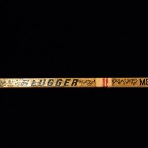 1974/75 Detroit Red Wings Team Signed Earl Anderson Game Used Stick Hank Nowak