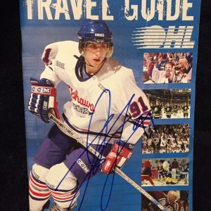 John Tavares Signed OHL Travel Guide Oshawa Generals Toronto Maple Leafs