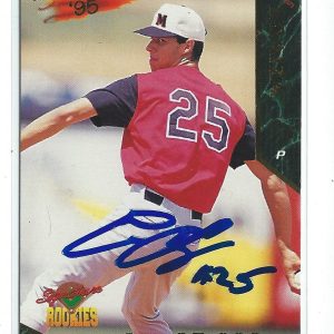 Esteban Loaiza Signed 1995 Signature Rookies Card #32