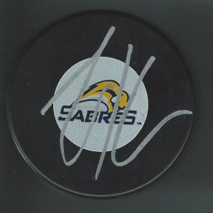 Zack Kassian Signed Buffalo Sabres 2000's Logo Puck