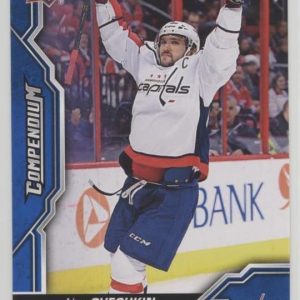 Washington Capitals 2018-19 Upper Deck Compendium Blue Parallel Card Team Set