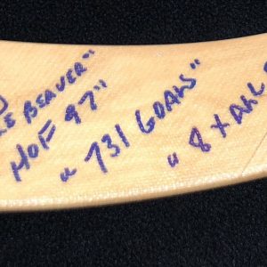 Marcel Dionne Signed Los Angeles Kings Stick Multiple Inscriptions Red Wings